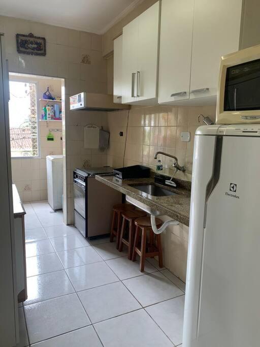 Apartamento No Guaruja Para 8 Pessoas Exterior photo